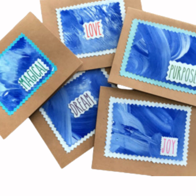 【直筆メッセージ付き】 Wandering Visitor ササクレイション Autism Awareness Cards – ExtraSpecialTeas
