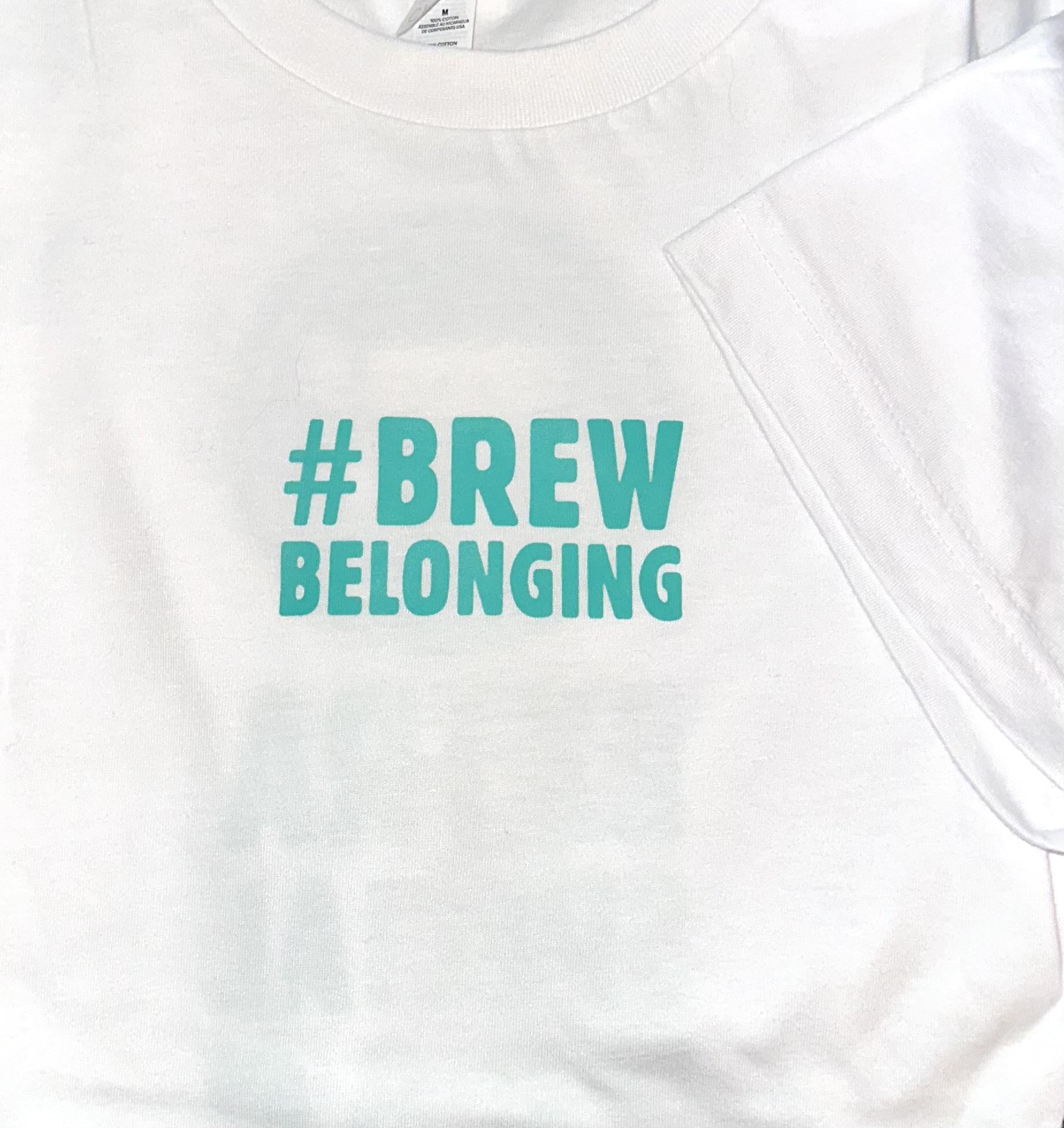 White BrewBelonging Unisex T-Shirt