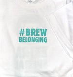 Load image into Gallery viewer, White BrewBelonging Unisex T-Shirt
