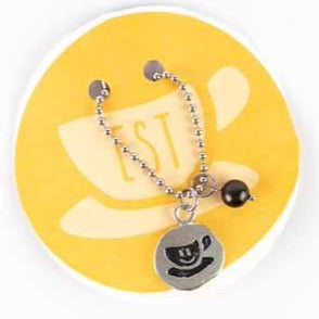 Happy Tea Cup Necklace